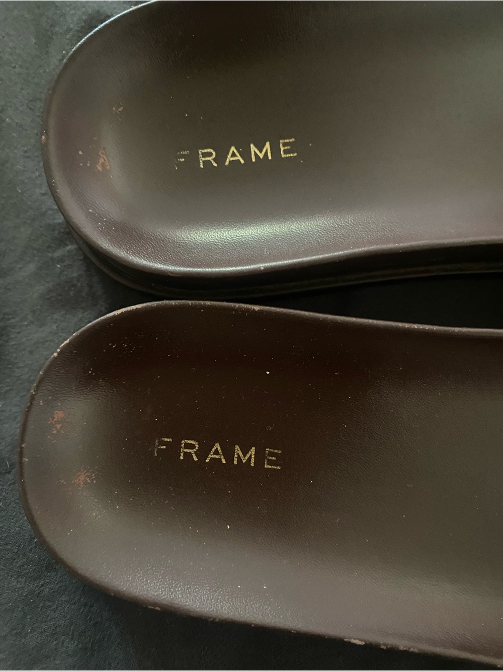 Frame leather slides - Picture 2 of 4